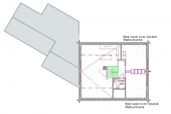 Lay out Oravi villa 2nd floor